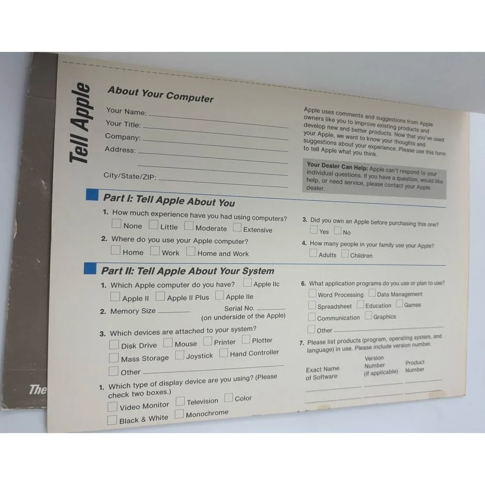 The Apple II AppleWorks Reference Manual Vintage 1983‎ Apple